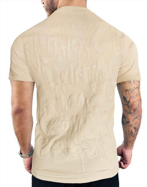 CAMISETA LETTERING BRUSH 220 GR