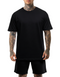 CONJUNTO OVERSIZE PANTALONETA NEGRO