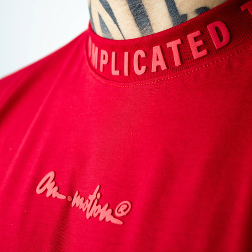 CAMISETA CUELLO RELIEVE 220 GR