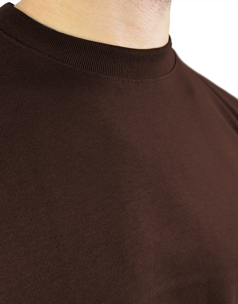 CAMISETA LISA CAFE - ALTO GRAMAJE 330G