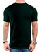CAMISETA LISA VERDE - GRAMAJE 250G