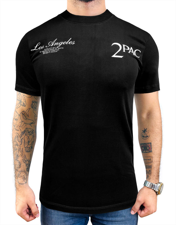 CAMISETA LOS ANGELES 2PAC 220 GR