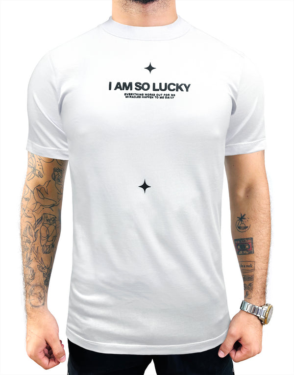 CAMISETA I AM SO LUCKY 220 GR