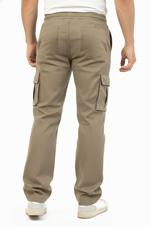 CARGO BOTA RECTA CAQUI