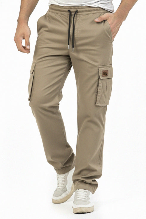 CARGO BOTA RECTA CAQUI