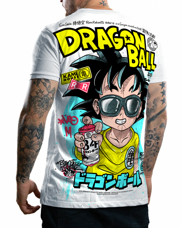 Camiseta Goku Graffiti
