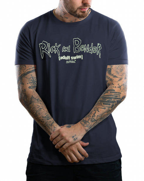 CAMISETA RICK Y BENDER FOTOLUMINISCENTE
