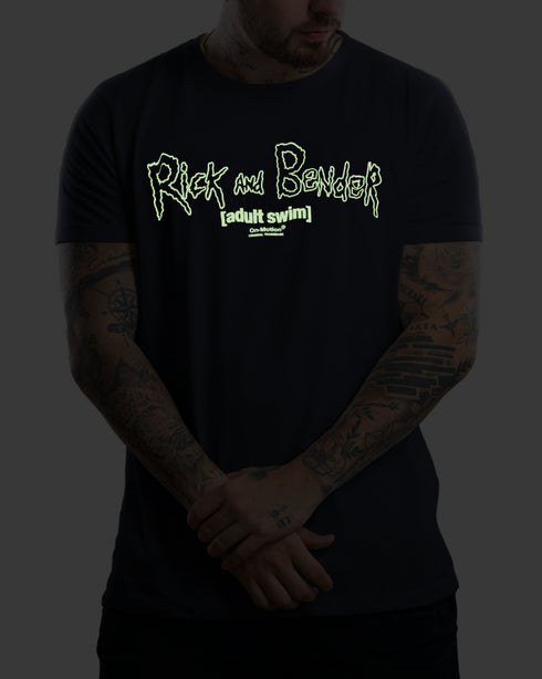 CAMISETA RICK Y BENDER FOTOLUMINISCENTE