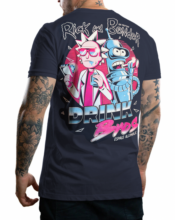 Camiseta Rick y Bender
