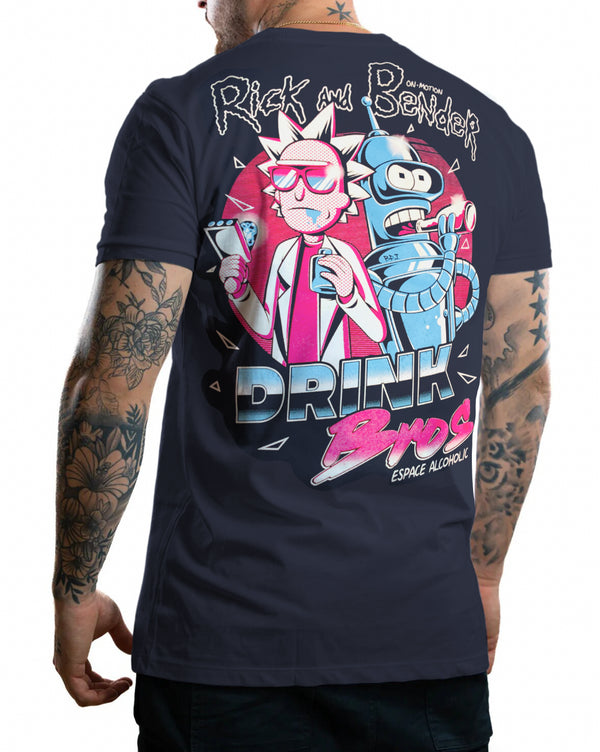 CAMISETA RICK Y BENDER FOTOLUMINISCENTE