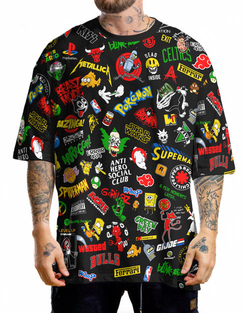 OVERSIZE CARTOON COLLAGE