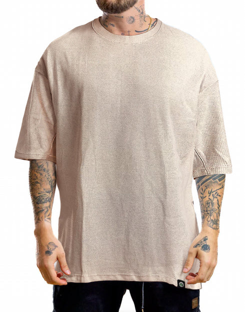 OVERSIZE TEXTURIZADA BEIGE