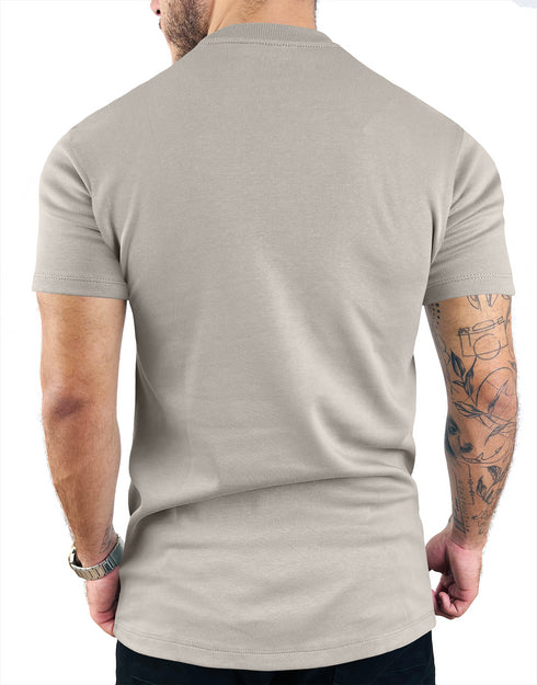 CAMISETA LISA HUMO - ALTO GRAMAJE 330G