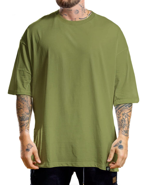 OVERSIZE LISA VERDE - ALTO GRAMAJE 330G