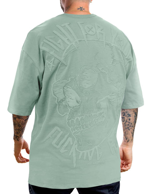 OVERSIZE TEAL CALAVERA PUFF 220 GR