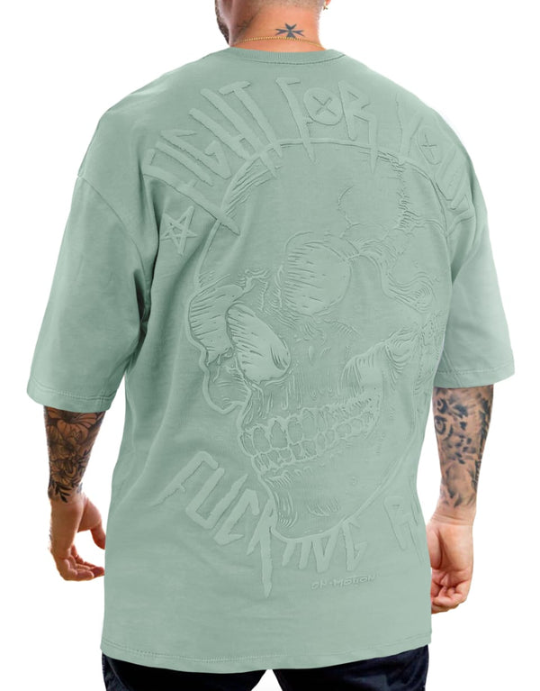 OVERSIZE TEAL CALAVERA PUFF 220 GR