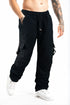 CARGO RIATA BOTA RECTA NEGRO