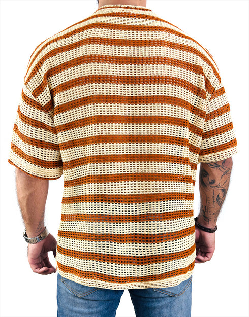 OVERSIZE TEXTURIZADA LISA TERRACOTA TOUCHE