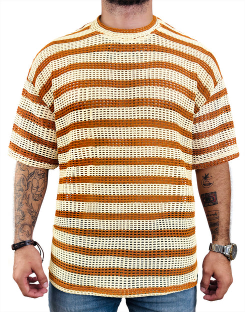 OVERSIZE TEXTURIZADA LISA TERRACOTA TOUCHE