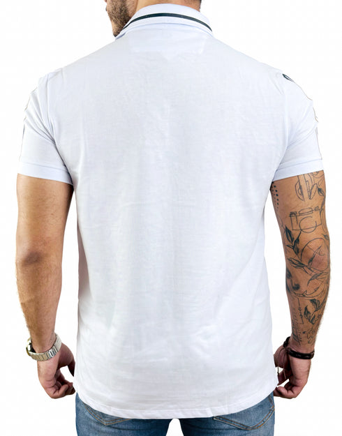 POLO P005 BLANCO VERTICAL