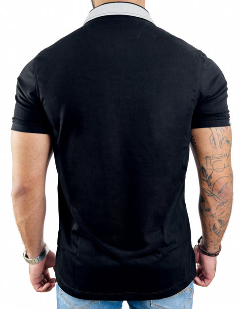 POLO P008 NEGRO