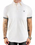 POLO P010 IVORY/NEGRO