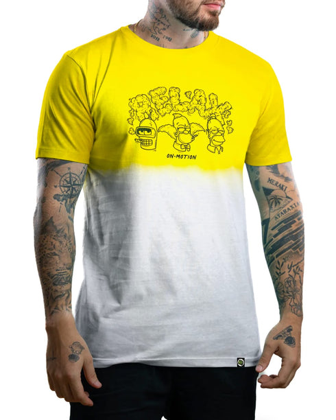 Camiseta Homero, Rick & Bender