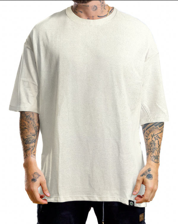 OVERSIZE TEXTURIZADA BLANCA