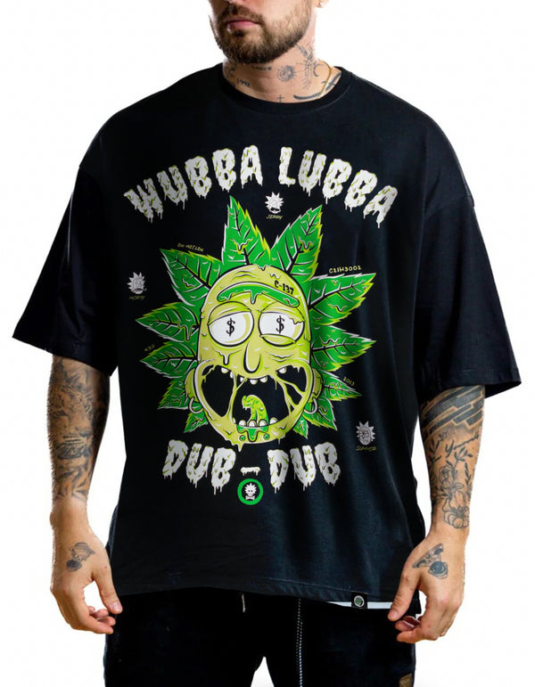 OVERSIZE RICK CANNABIS FOTOLUMINISCENTE