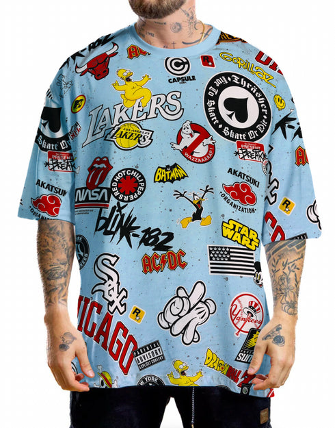 OVERSIZE LOGOS COLLAGE 160 GR