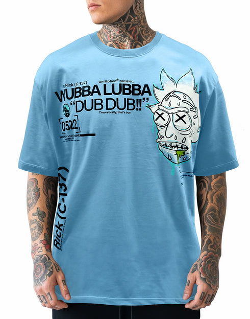 OVERSIZE RICK WUBBA LUBBA AZUL 160 GR