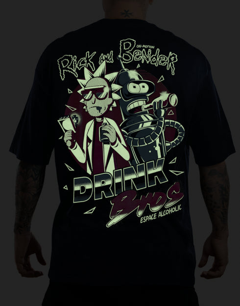 OVERSIZE RICK Y BENDER FOTOLUMINISCENTE