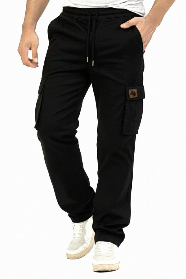 CARGO BOTA RECTA NEGRO