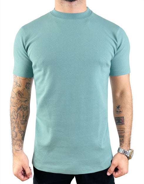 CAMISETA LISA TEAL - GRAMAJE 250G