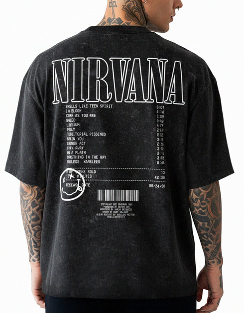 OVERSIZE NIRVANA ACID WASH 220 GR
