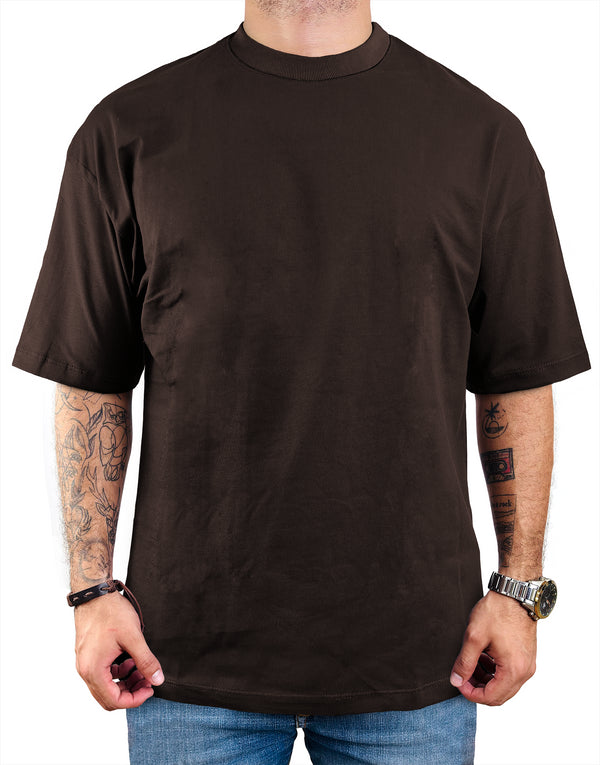 OVERSIZE LISA CAFE - ALTO GRAMAJE 330G