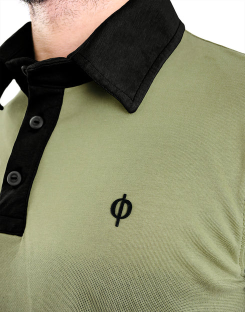POLO P009 VERDE/NEGRO