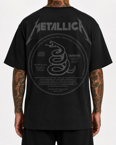 OVERSIZE METALLICA NEGRO 250GR