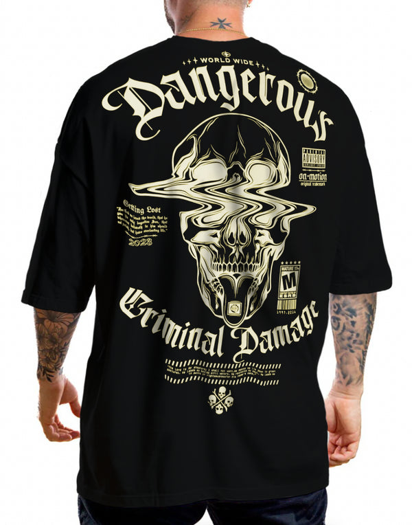 OVERSIZE SKULL DANGEROUS