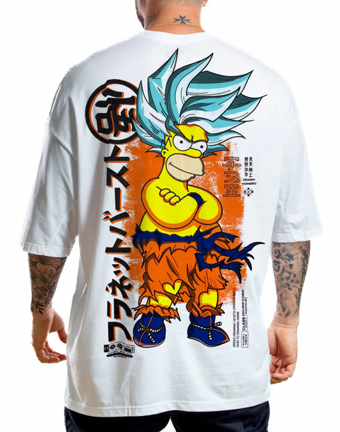 Oversize Homero Saiyajin